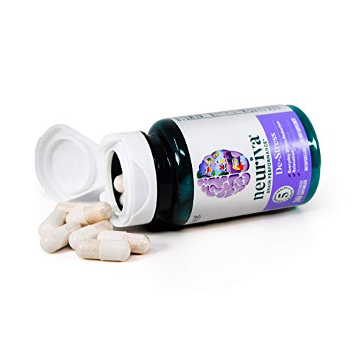 Nootropic Brain Support Supplement - NEURIVA De-Stress Capsules ...