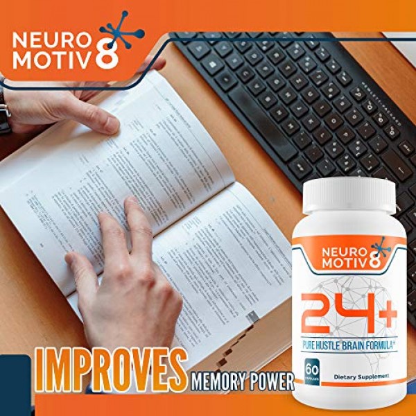 Neuro 24 + Brain Enhancement Formula - Brain Booster - Motiv8 You...