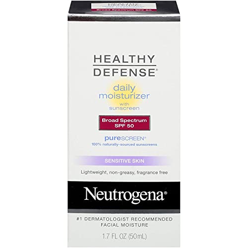 Neutrogena Healthy Defense Daily Moisturizer for Sensitive Skin w...