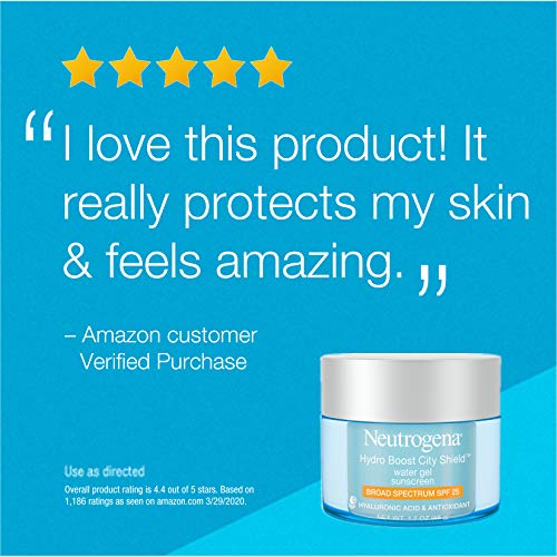 Neutrogena Hydro Boost City Shield Water Gel with Hydrating Hyalu...