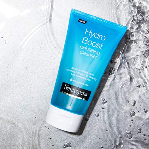 Neutrogena Hydro Boost Gentle Exfoliating Facial Cleanser with Hy...