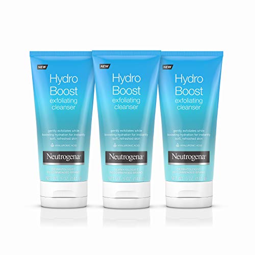 Neutrogena Hydro Boost Gentle Exfoliating Facial Cleanser with Hy...