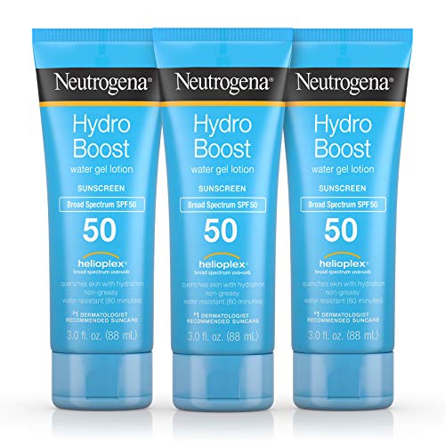 Neutrogena Hydro Boost Moisturizing Water Gel Sunscreen Lotion wi...