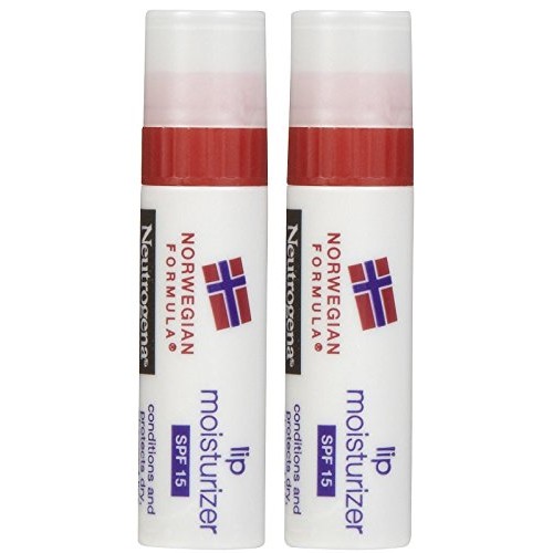 Neutrogena Lip Moisturizer SPF 15, 2 pack
