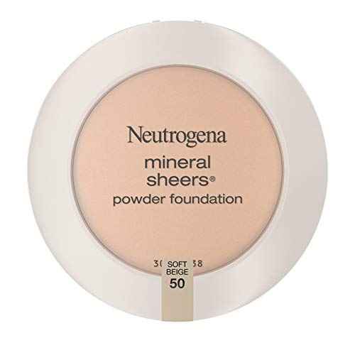 Neutrogena Mineral Sheers Compact Powder Foundation, Lightweight ...