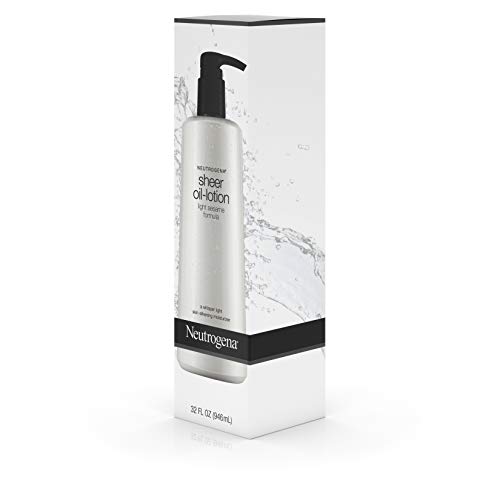 Neutrogena Moisturizing Sheer Body Oil-Lotion, Lightweight & Fast...