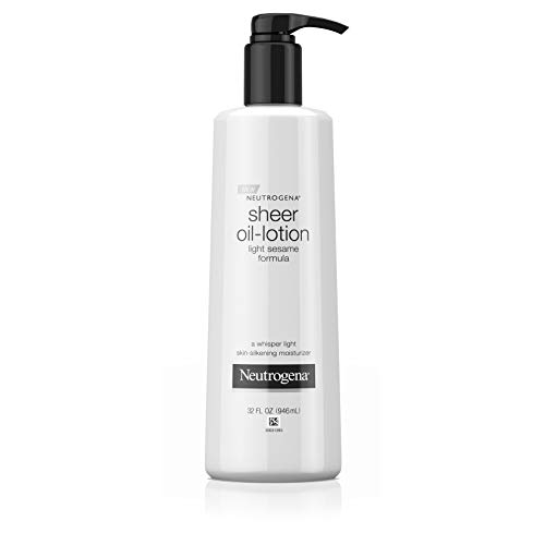 Neutrogena Moisturizing Sheer Body Oil-Lotion, Lightweight & Fast...