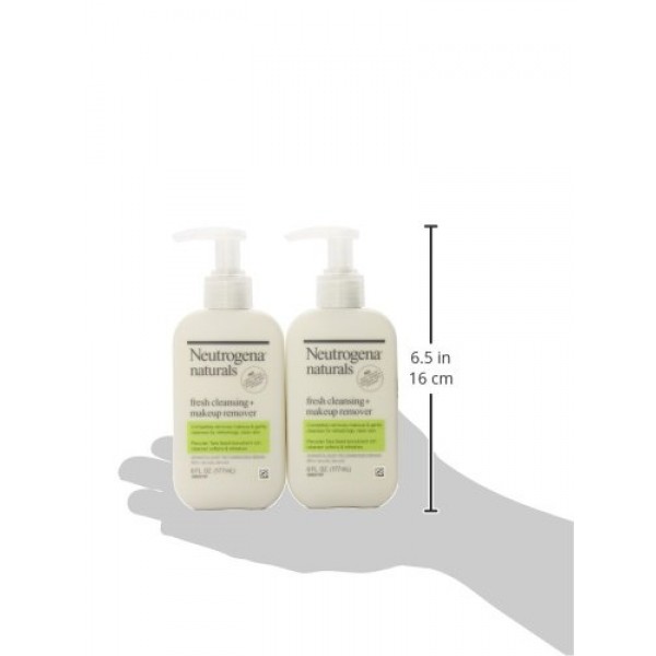 Neutrogena Naturals Fresh Cleansing And Makeup Remover, 6 fl. oz.