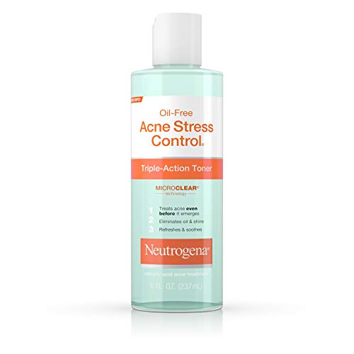 Neutrogena Oil-Free Acne Stress Control Triple-Action Toner, 8 Fl...