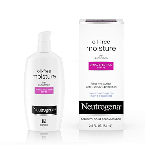 Neutrogena Oil Free Daily Long Lasting Facial Moisturizer & Neck ...