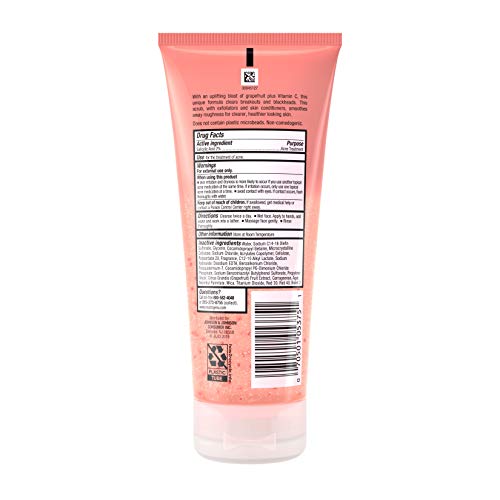 Neutrogena Oil Free Pink Grapefruit Acne Face Wash with Vitamin C...