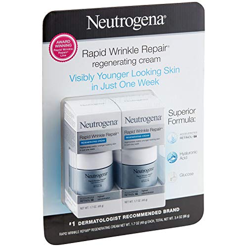 Neutrogena Rapid Wrinkle Repair Regenerating Cream 1.7 oz, 2 pk.