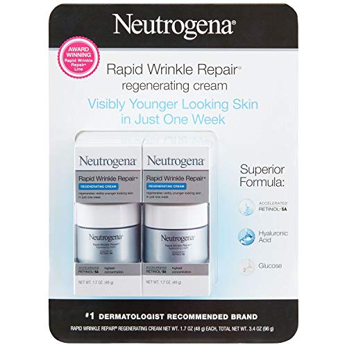 Neutrogena Rapid Wrinkle Repair Regenerating Cream 1.7 oz, 2 pk.