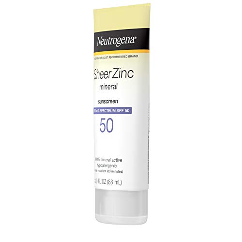 Neutrogena Sheer Zinc Oxide Dry-Touch Sunscreen Lotion with Broad...