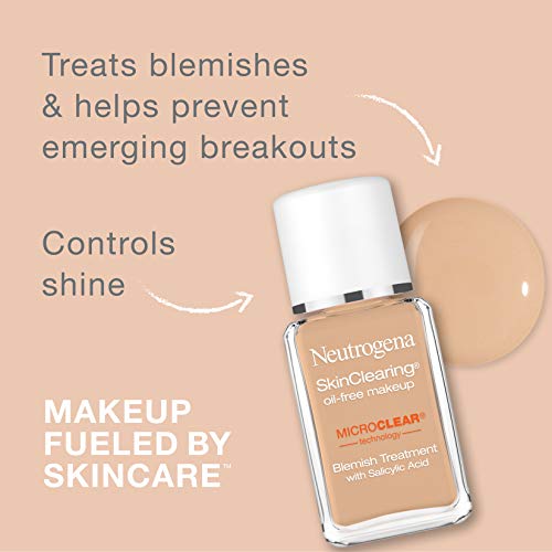 Neutrogena SkinClearing Oil-Free Acne and Blemish Fighting Liquid...