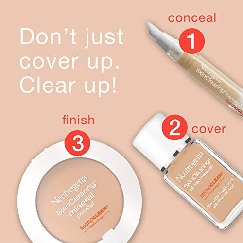 Neutrogena SkinClearing Oil-Free Acne and Blemish Fighting Liquid...