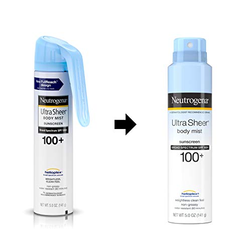 Neutrogena, SPF 100+ Ultra Sheer Body Mist Fullreach Sunscreen Sp...