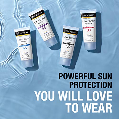 Neutrogena Ultra Sheer Dry-Touch Sunscreen Lotion, Broad Spectrum...