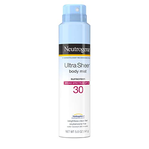 Neutrogena Ultra Sheer Spf#30 Body Mist Full Reach Spray 5 Oz 3 ...