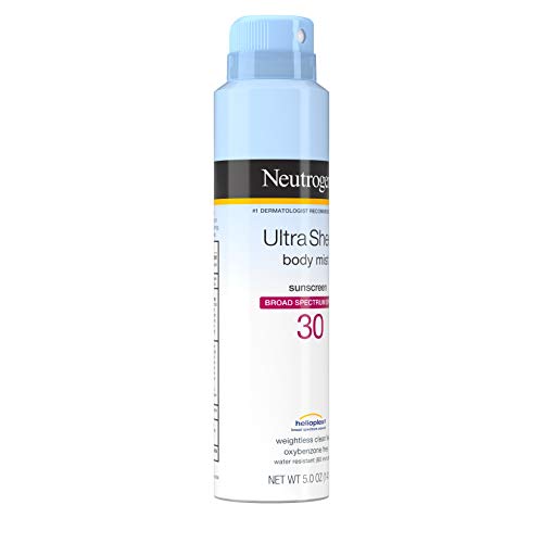 Neutrogena Ultra Sheer Spf#30 Body Mist Full Reach Spray 5 Oz 3 ...