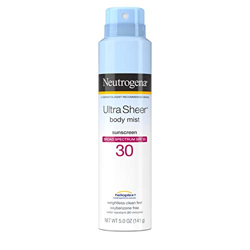 Neutrogena Ultra Sheer Spf#30 Body Mist Full Reach Spray 5 Oz 3 ...