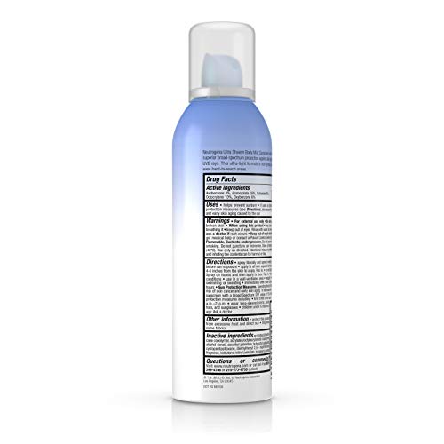 Neutrogena, Ultra Sheer Sunblock Body Mist Spray, SPF 100+, 5 oz