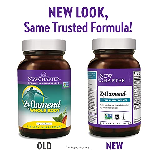 New Chapter Multi-Herbal + Joint Supplement, Zyflamend Whole Body...