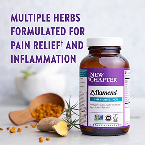 New Chapter Multi-Herbal + Joint Supplement, Zyflamend Whole Body...