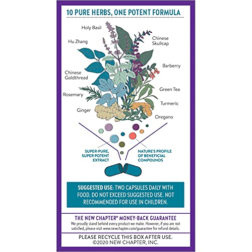 New Chapter Multi-Herbal + Joint Supplement, Zyflamend Whole Body...