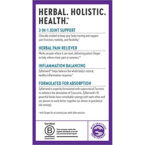 New Chapter Multi-Herbal + Joint Supplement, Zyflamend Whole Body...