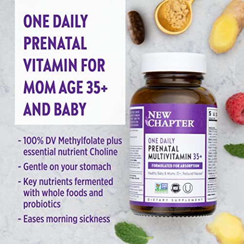 New Chapter Prenatal Vitamins, One Daily Prenatal Multivitamin Ag...