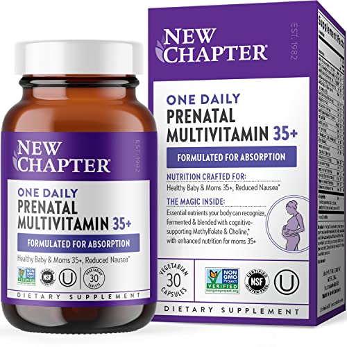 New Chapter Prenatal Vitamins, One Daily Prenatal Multivitamin Ag...