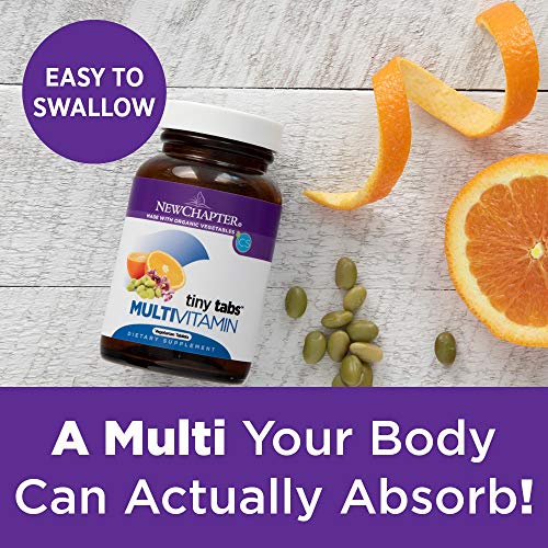 New Chapter Tiny Tabs Multivitamin with Energy Stress and Immune ...