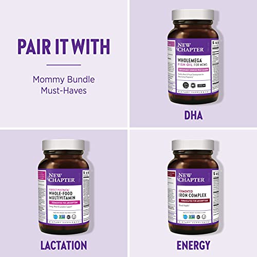 New Chapter Vitamins Prenatal Multivitamin with Methylfolate + Ch...