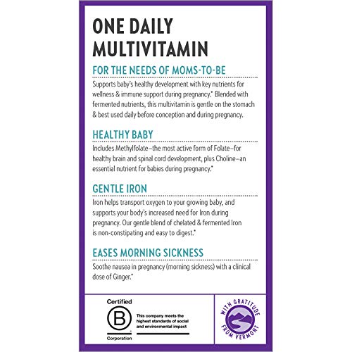 New Chapter Vitamins Prenatal Multivitamin with Methylfolate + Ch...
