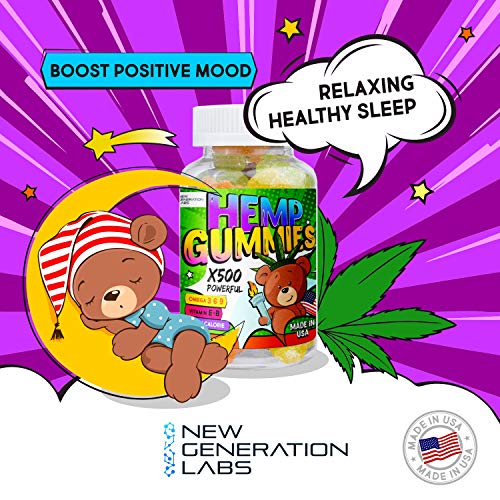 Hemp Gummies Stress and Anxiety Relief – Organic and Vegan Sleep ...