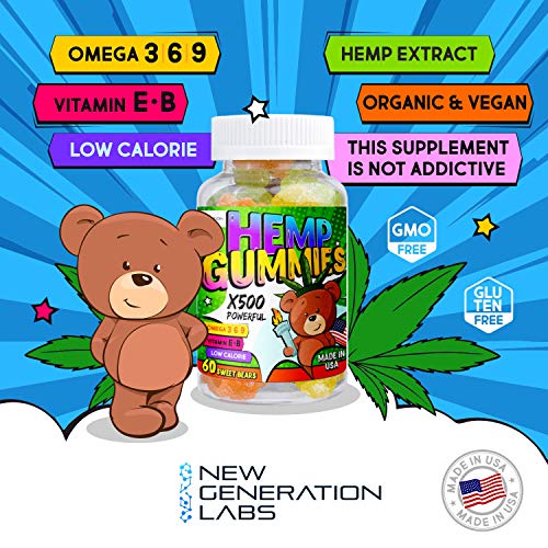 Hemp Gummies Stress and Anxiety Relief – Organic and Vegan Sleep ...