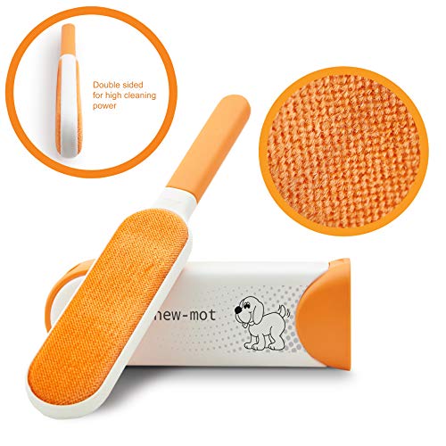 new-mot Pet Hair Remover Cat & Dog Lint Brush Hair Remover Effici...