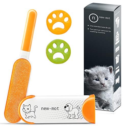 new-mot Pet Hair Remover Cat & Dog Lint Brush Hair Remover Effici...