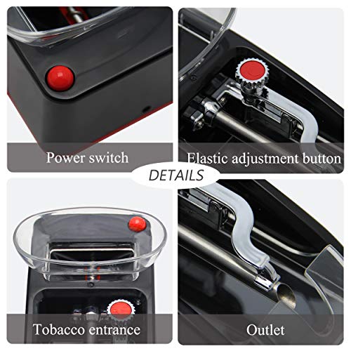 NEWTRY Rolling Machine Electric Automatic Injector Mini Roller Ma...