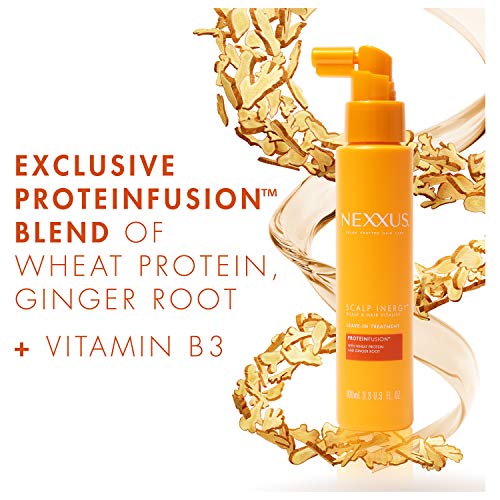 Nexxus Scalp Inergy Leave-in Conditioner For Damaged Hair, Deep C...