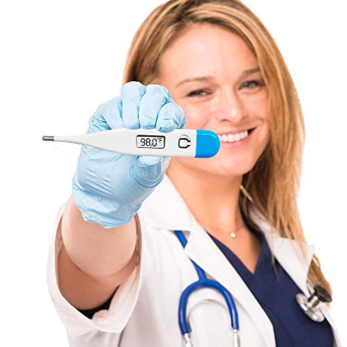 Basal Body Thermometer - Waterproof, Highly Accurate 1/100th Degr...