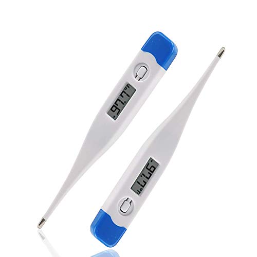 Basal Body Thermometer - Waterproof, Highly Accurate 1/100th Degr...