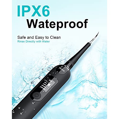 Plaque Remover for Teeth, NICARE Ultrasonic Tooth Cleaner Dental ...