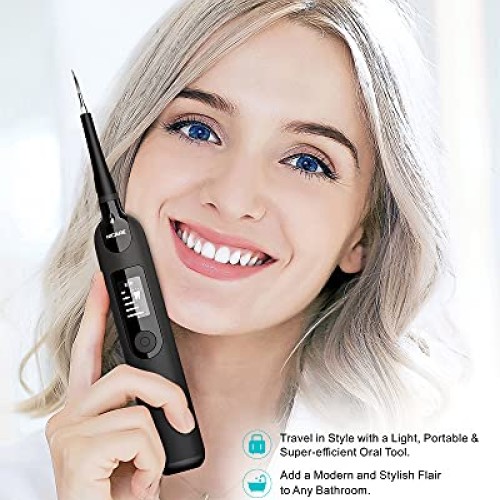 Plaque Remover for Teeth, NICARE Ultrasonic Tooth Cleaner Dental ...