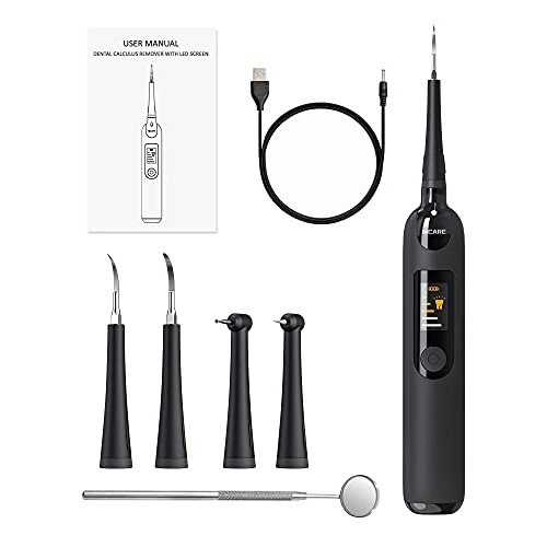 Plaque Remover for Teeth, NICARE Ultrasonic Tooth Cleaner Dental ...