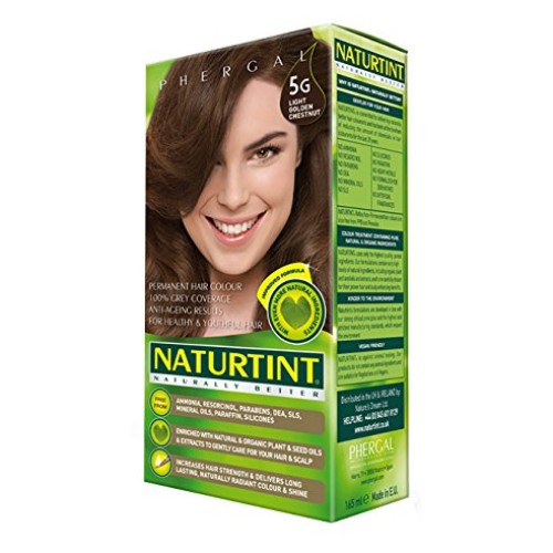 Naturtint Permanent Hair Color - 5G Light Golden Chestnut, 5.28 f...