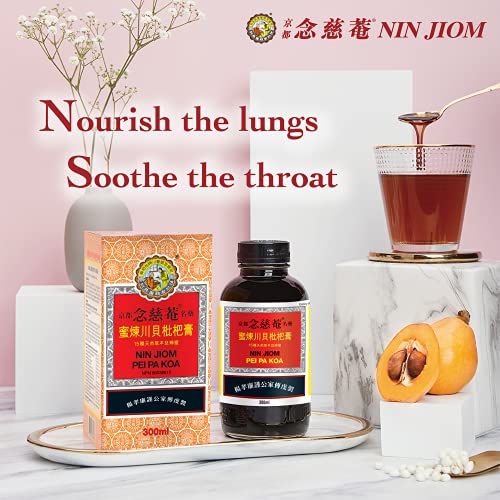 NIN JIOM Pei Pa Koa - Sore Throat Syrup - 100% Natural Honey Loq...