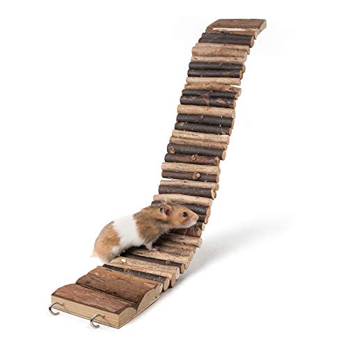 Niteangel Suspension Bridge for Hamsters, Small Pet Ladder, 21.8...