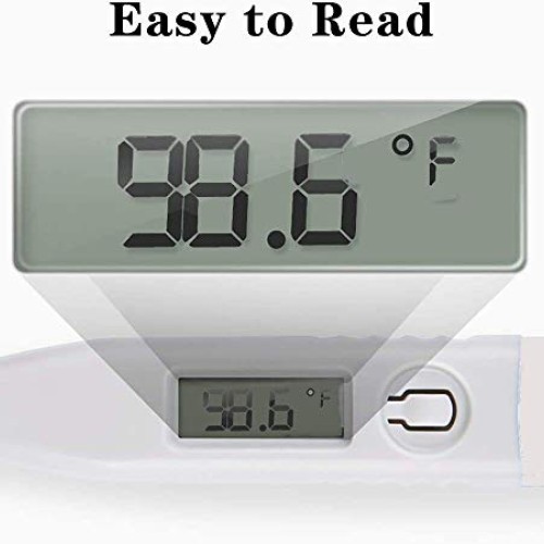 Basal Body Thermometer - Waterproof, Highly Accurate 1/100th Degr...